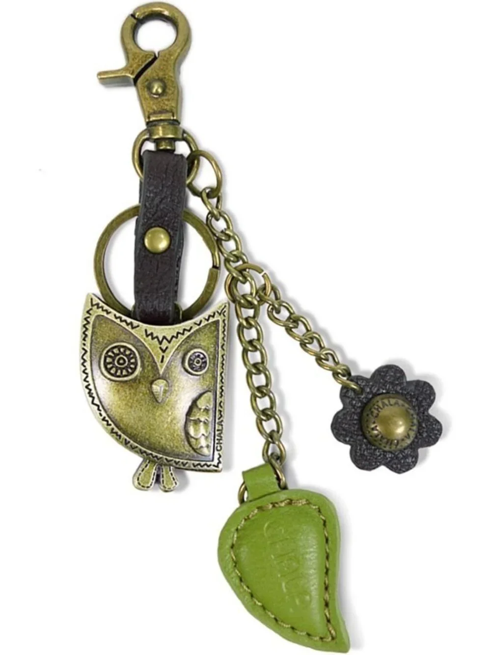 Decorative Purse Charm & Key Fob - Stylish Metal Keychain Accessory